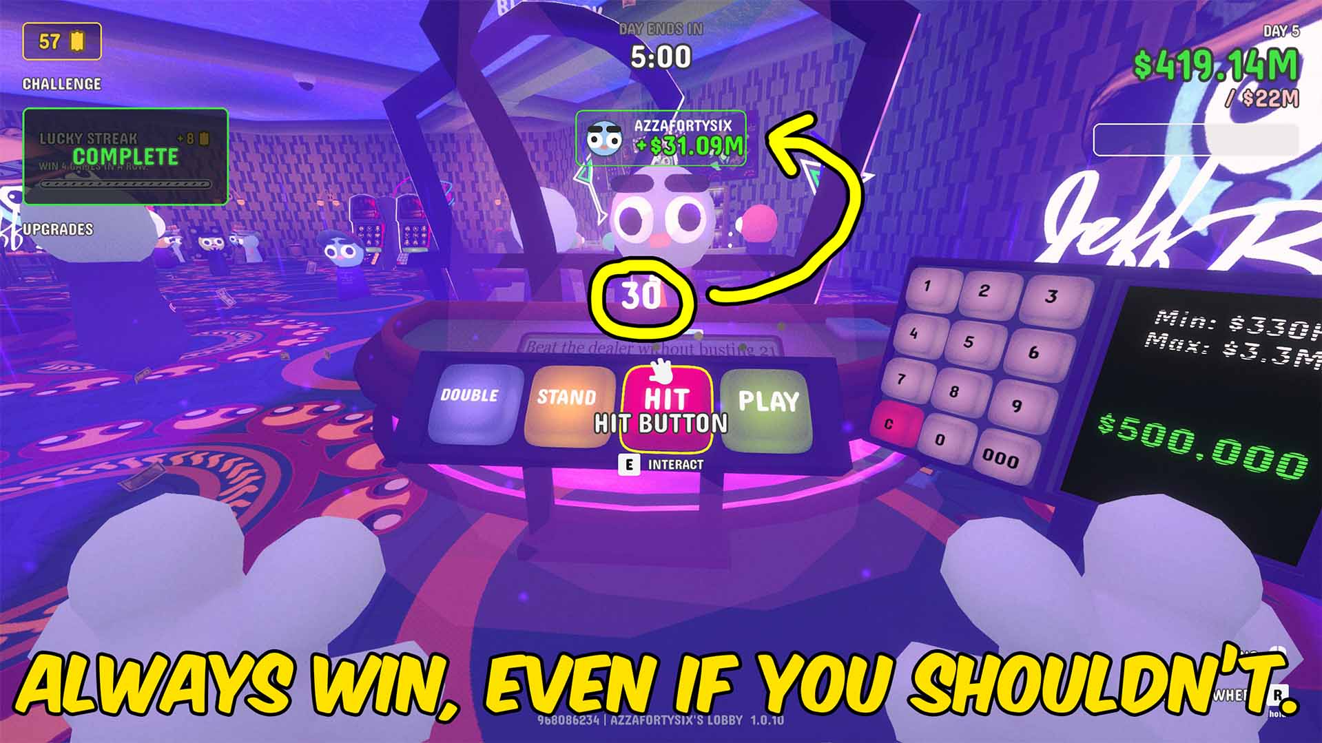 Casino Game Odds & Payout Multiplier